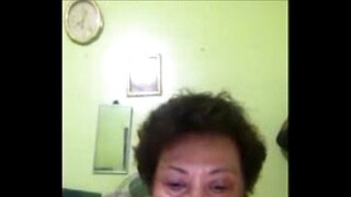 Oversexed Asian Grandma all round than Grown-up Shoestring Fall on thong webcam - www.Asiacamgirls.co